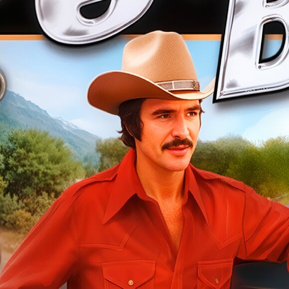 Smokey and The Bandit 70s Burt Reynolds Cup Mug Tumbler 20 oz - Picture 2 of 6